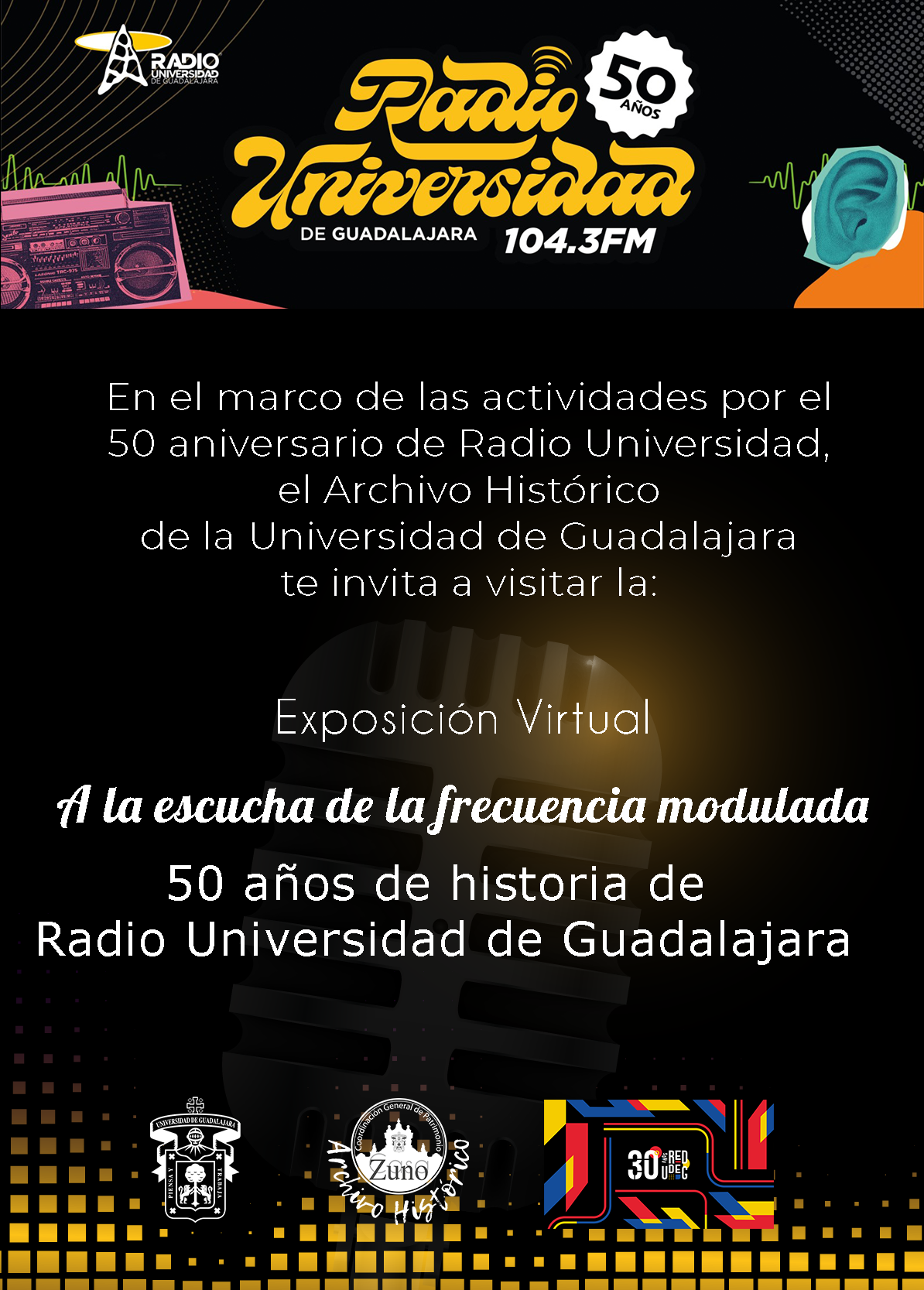 A la escucha de la frecuencia modulada 50 años de historia de  Radio Universidad de Guadalajara